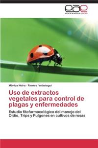 Uso de extractos vegetales para control de plagas y enfermedades