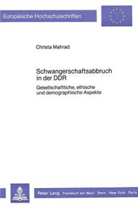 Schwangerschaftsabbruch in der DDR