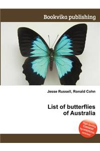 List of Butterflies of Australia