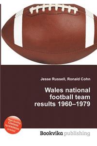 Wales National Football Team Results 1960-1979