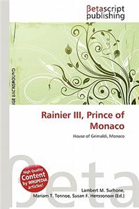 Rainier III, Prince of Monaco