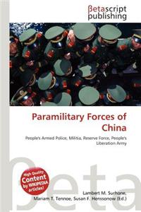 Paramilitary Forces of China
