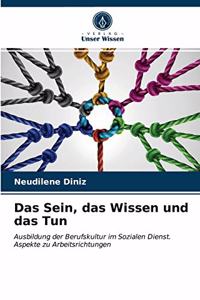 Das Sein, das Wissen und das Tun