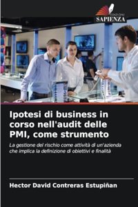 Ipotesi di business in corso nell'audit delle PMI, come strumento