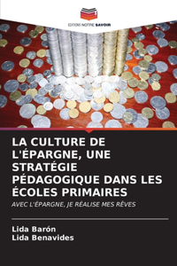 La Culture de l'Épargne, Une Stratégie Pédagogique Dans Les Écoles Primaires