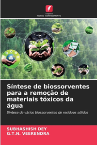 Síntese de biossorventes para a remoção de materiais tóxicos da água
