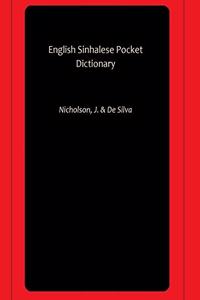 English Sinhalese Pocket Dictionary