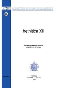 Hethitica XII