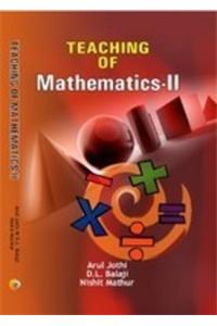 Teaching Of Mathematics-ii-pb