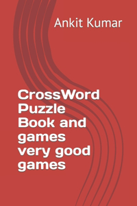 CrossWord Puzzle Book and games very good games