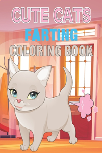 Crazy Farting Cats Coloring book