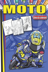Moto Libro da colorare