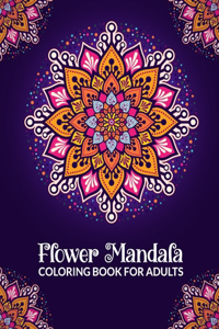 Flower Mandala Coloring Book For Adults