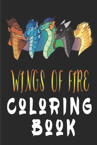 wings of fire coloring book