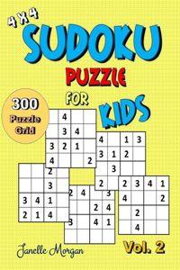 4 x 4 Sudoku Puzzle For Kids