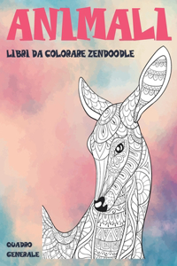 Libri da colorare Zendoodle - Quadro generale - Animali