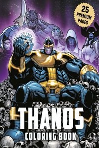 Thanos Coloring Book