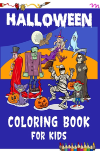Halloween Coloring Book For Kids