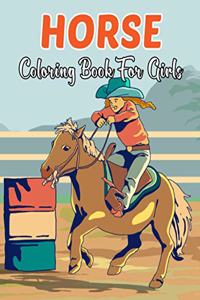 Horse Coloring Book For Girls