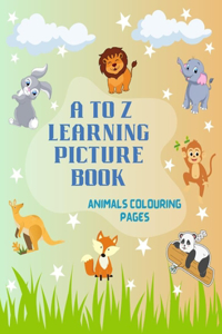 A to Z Learning Picture Book