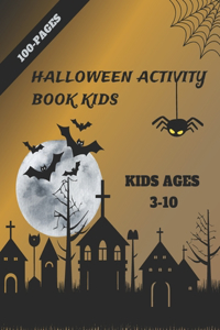 Halloween Activity Book- Kids