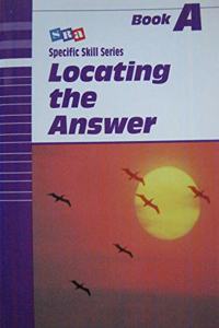 Specific Skills Series, Locating the Answer, Book a