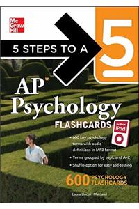 5 Steps to a 5 AP Psychology for your iPod with MP3 Disk