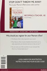 Becoming a Teacher, Enhanced Pearson Etext -- Access Card