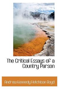 The Critical Essays of a Country Parson