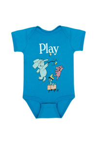 ELEPHANT & PIGGIE Play Baby Bodysuit - 12 Mo