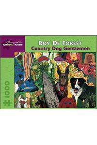 Country Dog Gentlemen Jigsaw