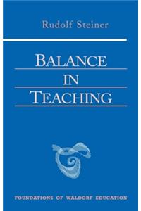 Balance in Teaching