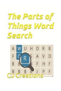Parts of Things Word Search