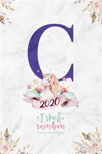 2020 Unicorn Diary Planner I Smell Rainbow