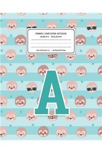 Primary Composition Notebook Grades K-2 Story Journal A