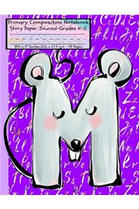 M Primary Composition Notebook Story Paper Journal