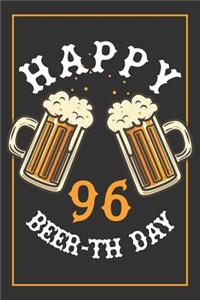 96th Birthday Notebook