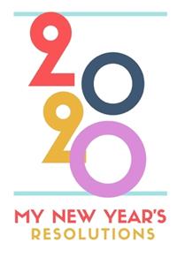 2020 My New Year's Resolutions