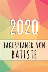 2020 Tagesplaner von Batiste