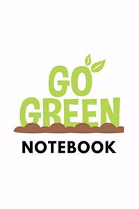 Go Green Notebook