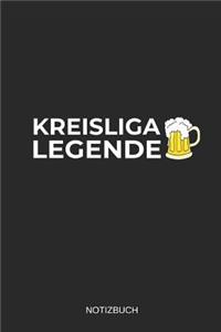 Kreisliga Legende Notizbuch