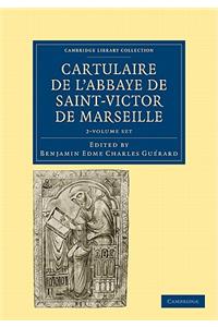 Cartulaire de l'Abbaye de Saint-Victor de Marseille 2 Volume Set
