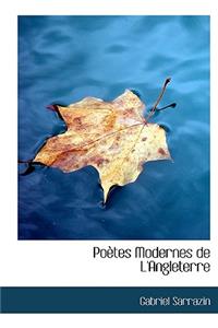 Po Tes Modernes de L'Angleterre