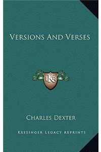 Versions and Verses
