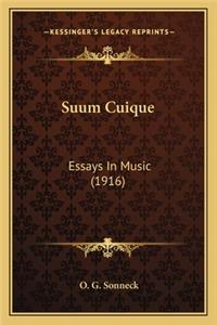 Suum Cuique