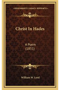 Christ in Hades
