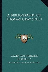 Bibliography of Thomas Gray (1917)