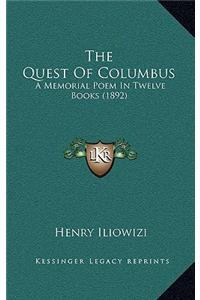 The Quest Of Columbus