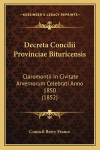 Decreta Concilii Provinciae Bituricensis