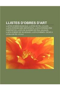 Llistes D'Obres D'Art